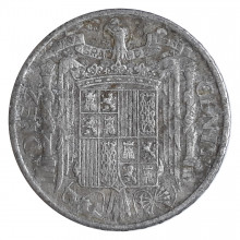 KM#766 10 Cêntimos 1945 MBC Espanha Europa