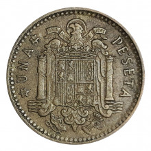 KM#775 1 Peseta 1963 MBC Espanha Europa