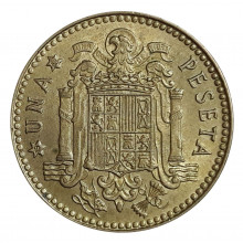 KM#806 1 Peseta 1975 SOB Espanha Europa