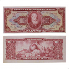 Cédula C-095 100 Cruzeiros 1960 SOB