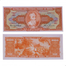 Cédula C-105 1000 Cruzeiros 1960 SOB/FE