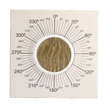 Moeda V-501 10 Centavos 2008 MBC Reverso Horizontal Aço R Bronze Ø20mm 4,8gr.