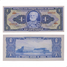 Cédula C-010 1 Cruzeiro 1954  MBC/SOB