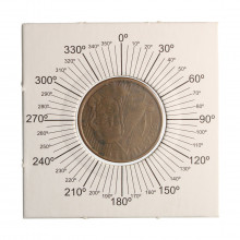 Moeda V-476 5 Centavos 2010 MBC Reverso Invertido Aço R Cobre Ø22mm 4,1gr.*