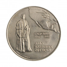 Moeda KM#661 200 Escudos 1992 FC Portugal Europa Califórnia Cupro-Níquel Ø36mm 21,1gr.