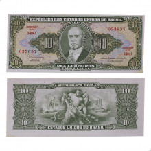 Cédula C-114 1 Centavo 1967 C/ Mancha SOB/FE
