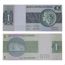 Cédula C-130 1 Cruzeiro 1972 SOB/FE