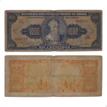 Cédula C-050 1000 Cruzeiros 1955 UTG