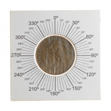 Moeda V-471 5 Centavos 2005  MBC  Reverso Inclinado Aço Revestido de Cobre  Ø22mm 4,1gr.