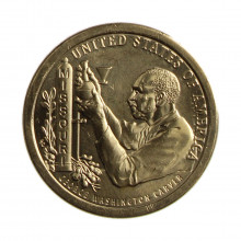 Moeda KM#798 1 Dollar Inovação Missouri 2024 P FC USA América Cobre Revestido de Latão Manganês Ø26,49mm 8,1gr.