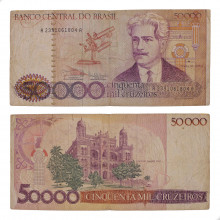 Cédula C-174 50000 Cruzeiros 1985 BC