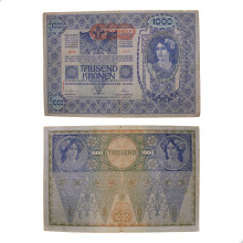 Cédula P#61 1000 Kronen 1920  Austria Europa BC