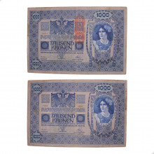 Cédula P#59 1000 Kronen 1919  Austria Europa MBC