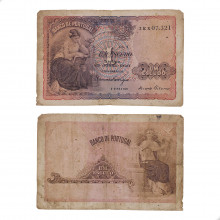 Cédula P#113a 1 Escudo 1920 Portugal Europa BC