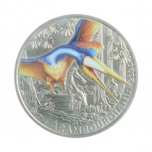 Moeda KM#3308 3 Euros 2020 FC Áustria Europa Arambourgiania Cupro-Níquel Ø34mm 16gr.
