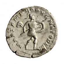 Moeda RIC IV.3 #235 1 Antoninianus 244-249 d.C. SOB Roma Europa Império Romano (27 a.C. - 395 d.C.) Prata Ø23mm 4gr.