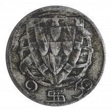 Km#580 2,50 Escudos 1946 MBC Portugal Europa