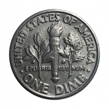 Km#195A 1 Dime 1992 P SOB Estados Unidos América