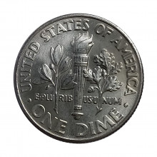 Km#195A 1 Dime 2003 P FC Estados Unidos América