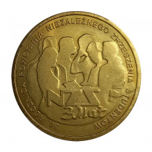 Y#767 2 Zlote 2011 FC Polônia Europa 30 Anos da União Estudantil Independente