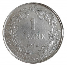1 Franco 1914 SOB Bélgica Europa