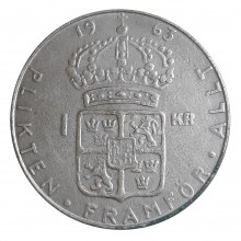 1 Coroa 1963 SOB Suécia Europa