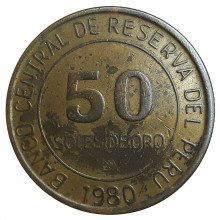 50 Soles 1980 MBC Peru América