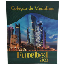 Álbum Semi Completo Medalhas Copa Do Mundo 2022