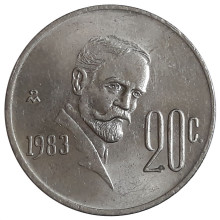 Km#442 20 Centavos  1983 FC México América