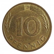 10 Pfennig 1988 J MBC Alemanha Europa