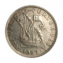 Km#590 2,50 Escudos 1978 MBC Portugal Europa