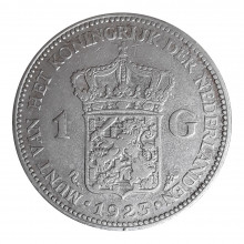 Km#161 1 Gulden 1923 MBC Holanda Europa