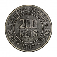 V-104 200 Réis 1932 BC/MBC