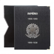 Álbum Moedas de Luxo nº 5 Réis Império e República 1868 - 1938