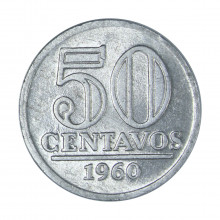 V-272 50 Centavos 1960 FC