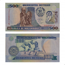 P#134 500 Medicais 1991 SOB/FE Moçambique Africa