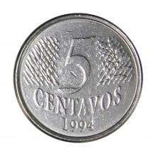 5 Centavos 1994 MBC+