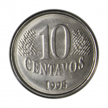 10 Centavos 1995 SOB