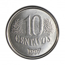 10 Centavos 1997 SOB