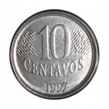 10 Centavos 1997 MBC+