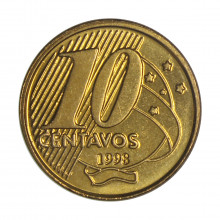 10 Centavos 1998 FC