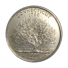 Quarter Dollar 1999 D SOB Connecticut