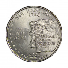 Quarter Dollar 2000 P SOB New Hampshire