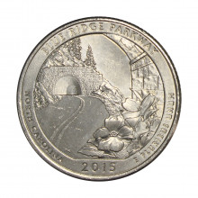 Quarter Dollar 2015 P SOB/FC North Carolina: Blue Ridge Parkway