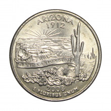 Quarter Dollar 2008 P FC Arizona