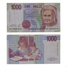 P#114c.2 1000 Lire 1996 MBC Itália Europa