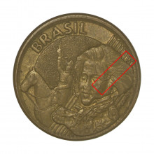 10 Centavos 2007 MBC Cunho Trincado