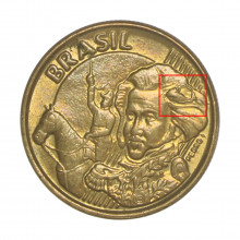 10 Centavos 2013 MBC+ Cunho Trincado