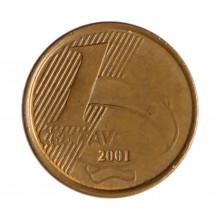 1 Centavo 2001 MBC Batida Fraca "Anverso"