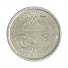 V-263 20 Centavos 1956 SOB Batida Fraca "Reverso"